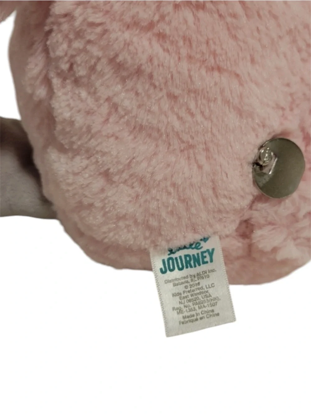 LITTLE JOURNEY 10” Musical Plush Owl Stuffed Animal — Plays “Go to Sleep”